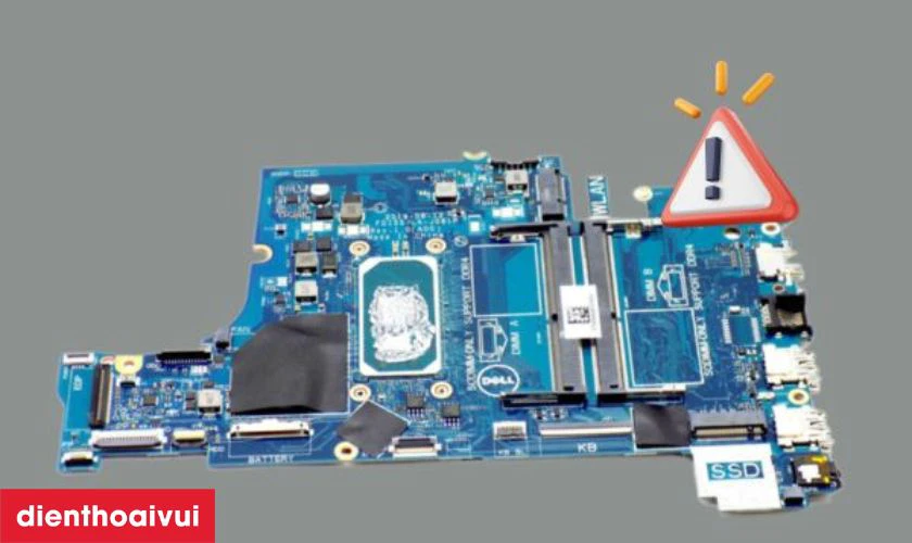 Sửa main laptop - Lỗi IC nguồn Dell Inspiron 15 5559 l&agrave; g&igrave;?